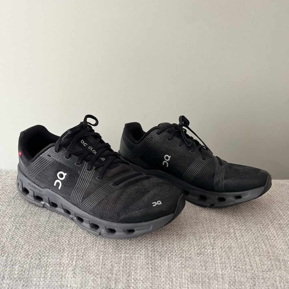 On Running Black Athletic Shoes